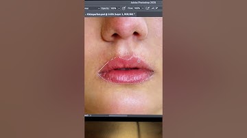 Create Stunning Lips in Photoshop! #Shorts