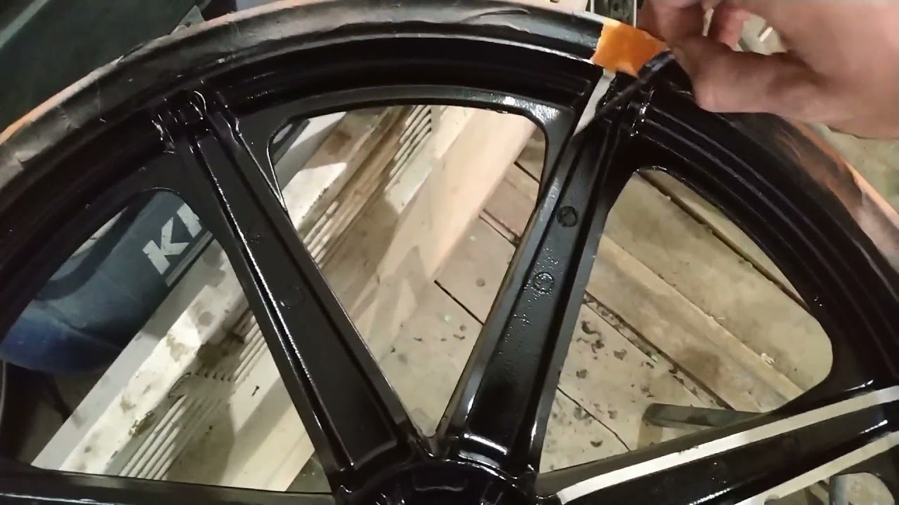 Литые диски Иж Орион. Покраска под завод!👌 - YouTube