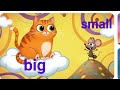 Big and small rhymes for kids| kids learning video #educationalvideo  #rhymes