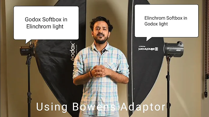 How to use Elinchrom Softbox in Godox light & Godox Softbox in Elinchrom Light