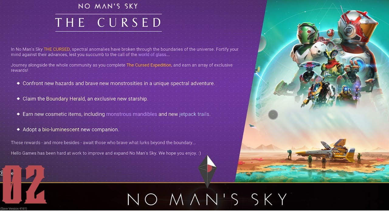 No Man's Sky The Cursed Expedition 16 Ep 02 - YouTube