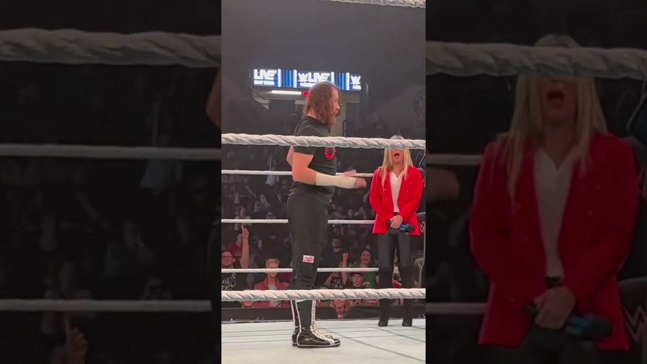 Sami Zayn getting Ucey with the dance moves!! 