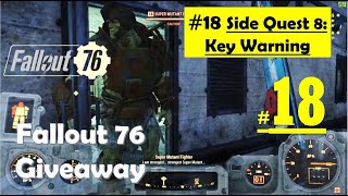 Fallout 76 - Early Warning | Repair broken link, Find Raleigh's Schematics, Fan Motors