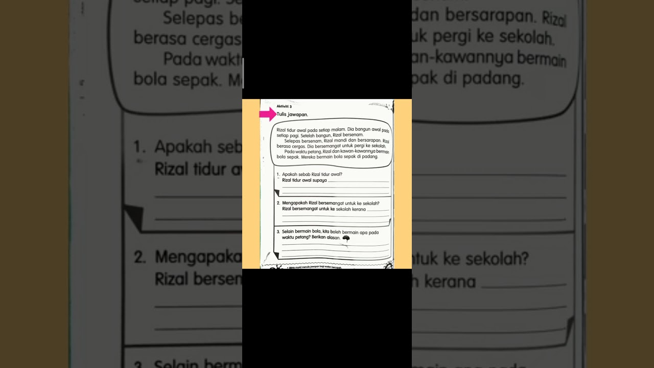 Buku Aktiviti T1 M S 60 Youtube