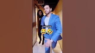 🤣😂 Recreating Tere bin Iconic Scene #wahajali #yumhaj #funny #terebin #yumnazaidi #wahaj #love #1m