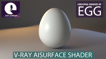 EGG Shader in MAYA Using VRAY AlSurfaceShader PART 1