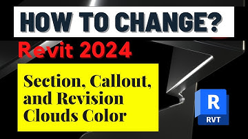 Revision Cloud and Callout color how to change in Revit | How to change revision cloud to red color