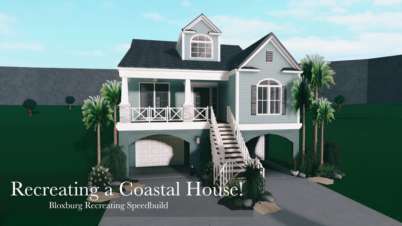 Roblox Bloxburg - Coastal Beach House - Minami Oroi 