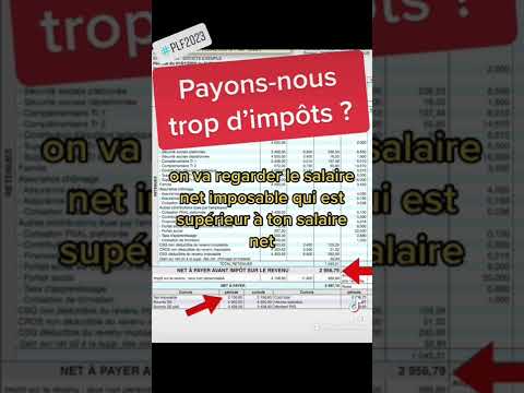 Vidéo: Payez-vous des impôts sur le revenu imposable ?