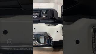 2024 gmc denali hd front bumper vs. 2023 gmc 2500hd 3500hd front bumper duramax