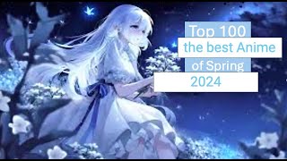 Top 100 the best Anime of Spring 2024 according to AniMedia part 2 «50-1»