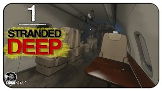 Stranded Deep Gameplay - Episódio 1 - Sobrevivendo o Primeiro Dia! (Em Português)