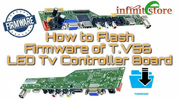 How to Install Firmware T.V56 Universal Tv Controller Board