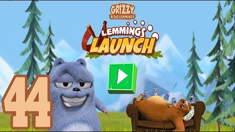 Grizzy and the Lemmings: Lemming Launch - Gameplay walkthrough Part 44 (Android, IOS)