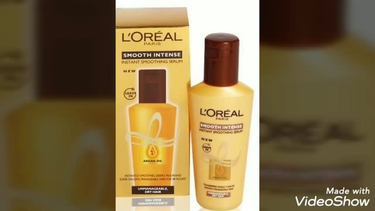 Loreal Paris Smooth Intense Hair Smoothing Serum Unboxing And