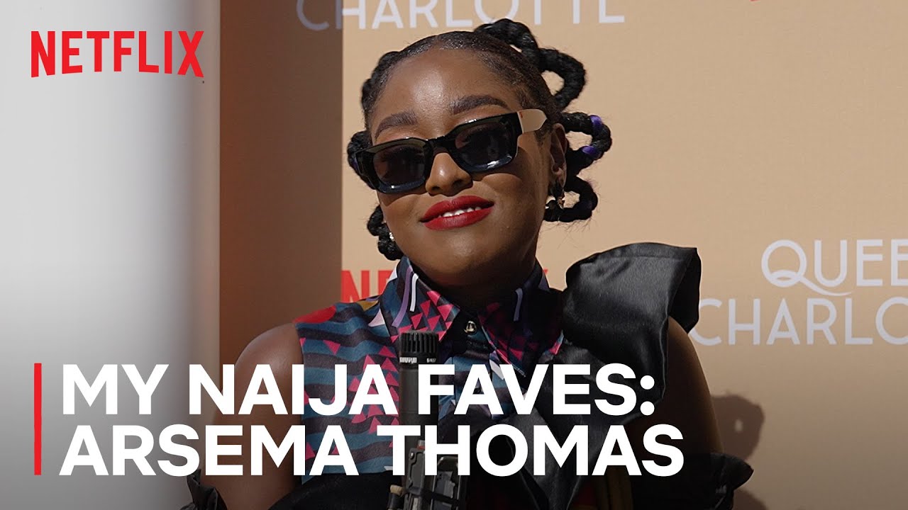 Naija Faves with Arsema "Lady Danbury" Thomas | Queen Charlotte | Netflix