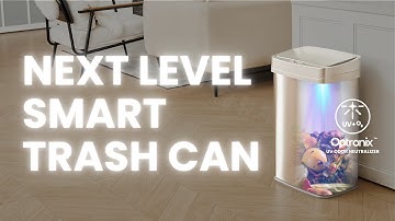 Next-Level Smart Trash Can: Nova Series UV Deodorizing Technology