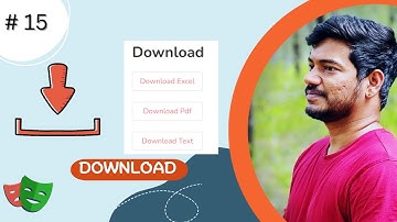 Download & save files | Playwright (Java) Tamil - Part 15