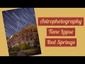 Astrophotography Time Lapse and Photo Stacking #Shorts Red Springs Canyon, Red Rock, Las Vegas