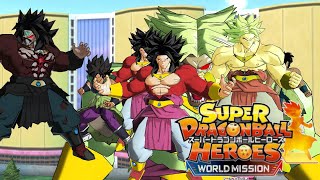 Let's Play Dragon Ball Heroes 【ネタデッキ】ブロリー7枚で遊んでみたいとオモイマス！  ワールドミッション ドラゴンボールヒーローズ ドラゴンボール超