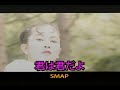 (カラオケ)君は君だよ / SMAP
