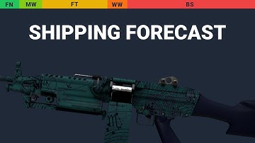 M249 Shipping Forecast - Skin Float And Wear Preview