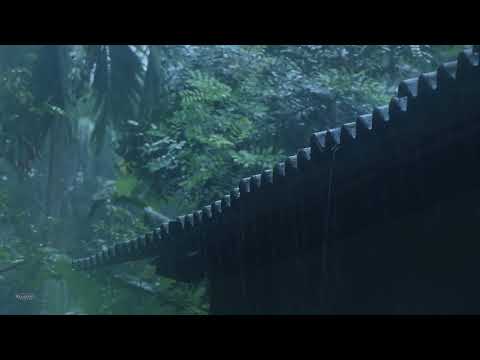 Sleep Quickly with Rain & Thunder Sounds on Roof | Help Study, Meditation, PTSD, Insomnia