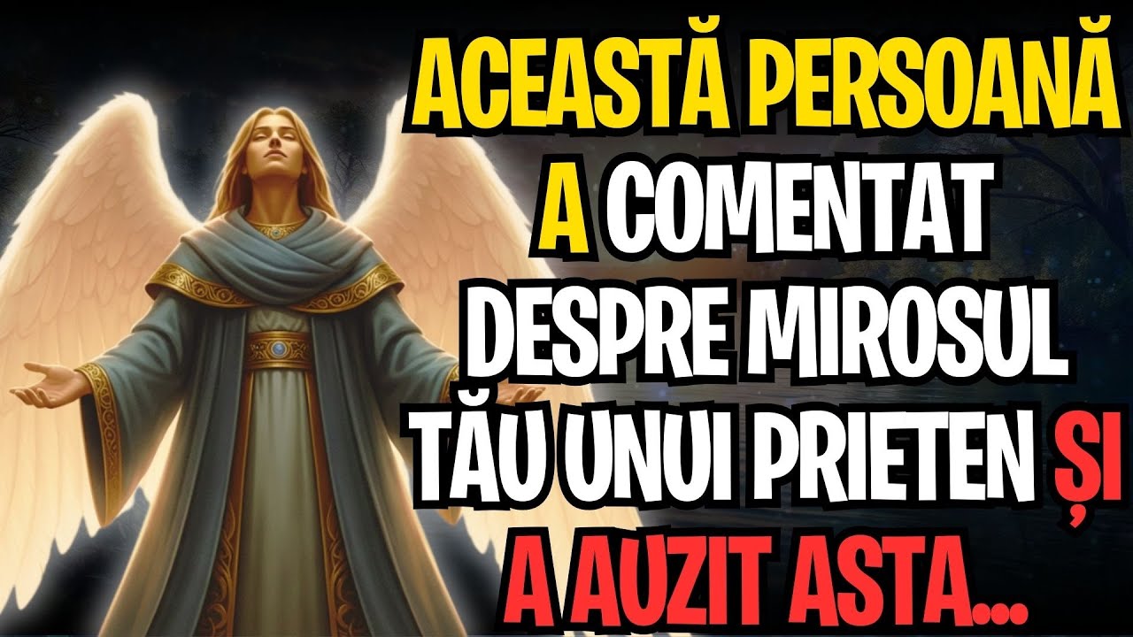 ACEASTĂ PERSOANĂ A COMENTAT DESPRE MIROSUL TĂU UNUI PRIETEN ȘI A AUZIT ASTA...