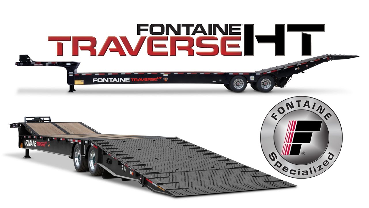 Fontaine Specialized tour of the Traverse HT Hydraulic Tail trailer