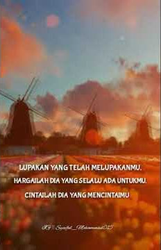 Story wa islamic Lupakan saja