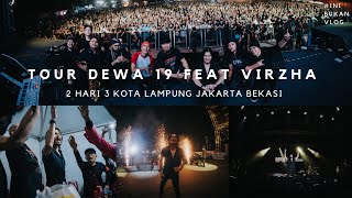 TOUR DEWA 19 FEAT VIRZHA 2 HARI 3 KOTA ⁉️ KALIAN SANGGUP ⁉️ LAMPUNG,JAKARTA,BEKASI HEY FESTIVAL 🔥