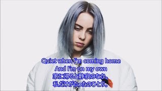 洋楽　和訳 Billie Eilish - when the party's over