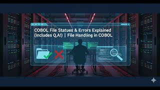 COBOL File Statuses & Errors Explained (Includes Q&A!) | File Handling in COBOL