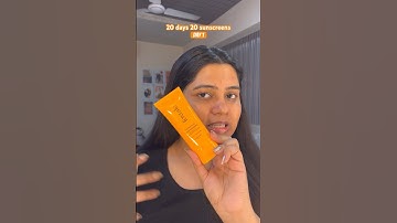 Foxtale glow sunscreen review ✨ #sunscreen #sunscreenviral #sunscreens #productreviews #foxtale