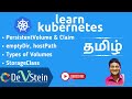 K12 - Kubernetes in Tamil - Volumes, emptyDir, hostPath, PV, PVC