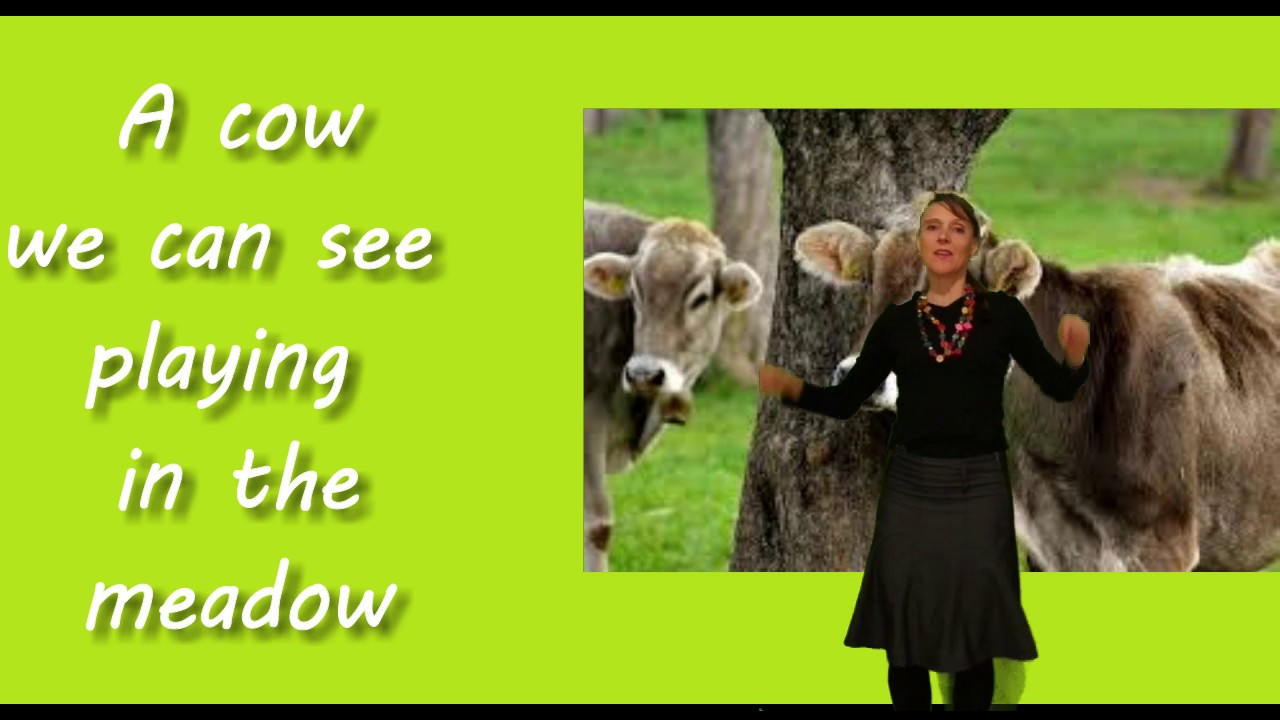 Playing in the meadow Nursery rhyme and baby dance. - YouTube