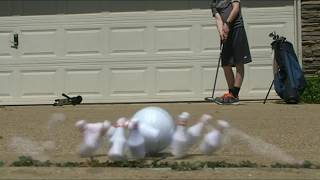 Mini Bowling Trick Shots