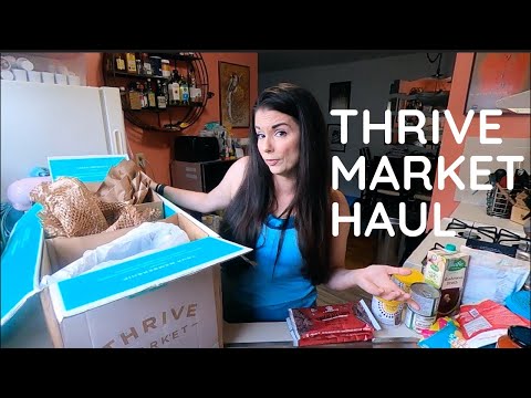 Thrive Market Healthy Grocery Haul & Unboxing – Review & Coupon – Clean Eating!