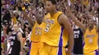 Robert Horry game winner vs Sacramento Kings (2002 NBA PlayOffs)