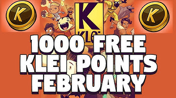 1000 Free Klei Points For Don