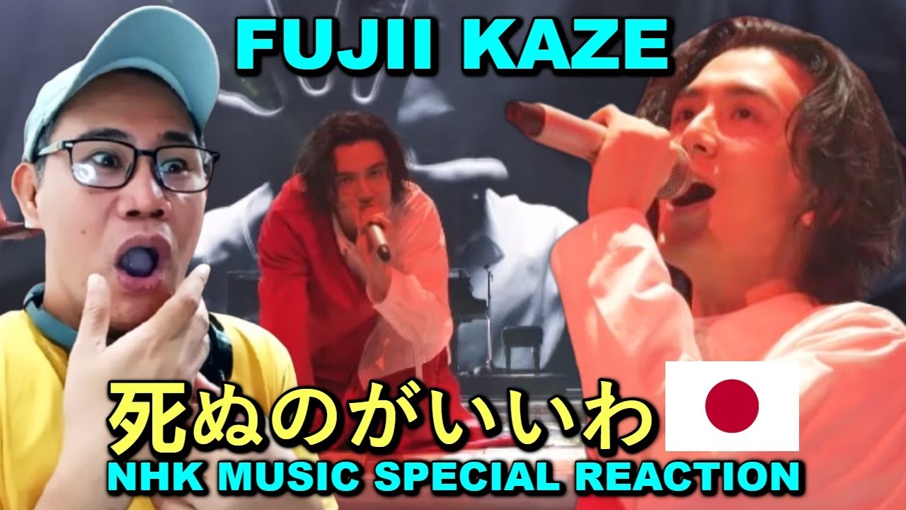 Fujii Kaze - I'd Rather Die - СПЕЦИАЛЬНАЯ РЕАКЦИЯ NHK MUSIC