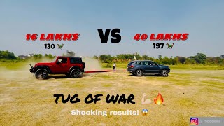 Ford endeavour vs New thar. 🔥 | Tug of war 💪🏻❤️