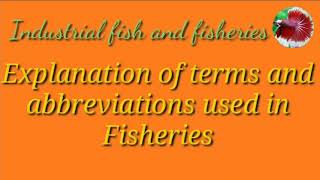 #Morphology of fish