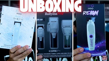 Unboxing NEW Saber II, Babyliss Core FX Stylecraft Reign Trimmer