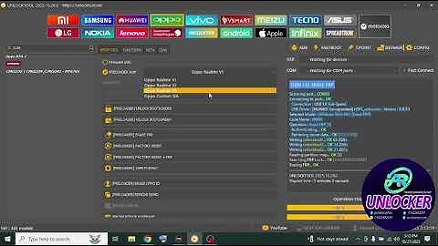Oppo A54 Factory Reset+FRP Remove By Unlocktool✅Tool Rent or Buy From arunlocker.com✅