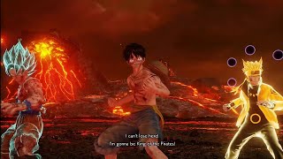 Absolutely destroying areas in Jump Force
