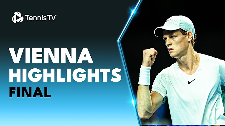 Daniil Medvedev vs Jannik Sinner EPIC Showdown | Vienna 2023 Final Highlights