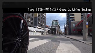 Sony HDR-AS300 Full HD Action Cam Review - Sound & Video Test 1/3