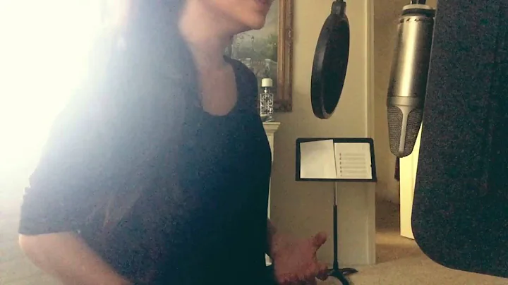 Tina Guo - Recording Vocals on "Now We Are Free" f...