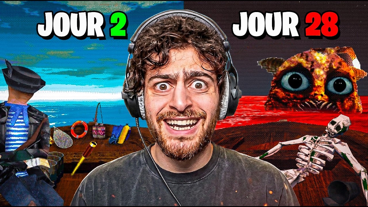 SURVIVRE 30 JOURS DANS UN OCEAN HANTÉ... DON'T SLEEP WITH THE FISHES